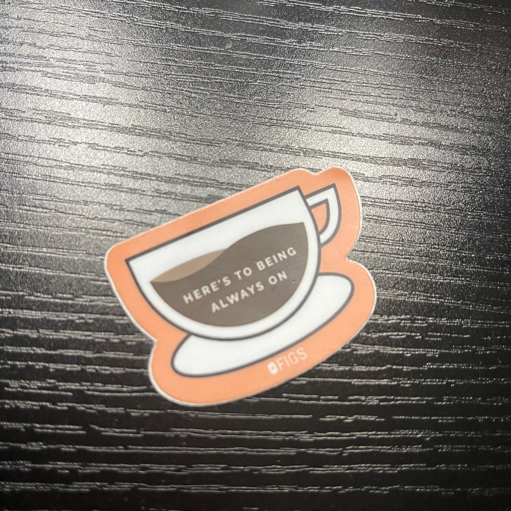 Figs Always On Sticker